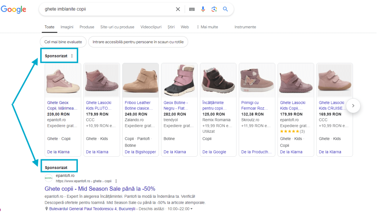 promovare google ads